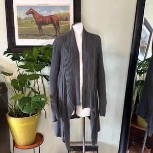 INC International Concept Open front cardigan in gray Sz XL